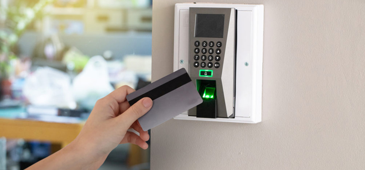 key card entry system East Porterville